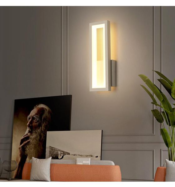 wall lamp lamps minimalist living room bedroom bedside16w ac96v-260v sconce black white aisle interior light decoration
wall lamp lamps minimalist living room bedroom bedside16w ac96v-260v sconce black white aisle interior light decoration