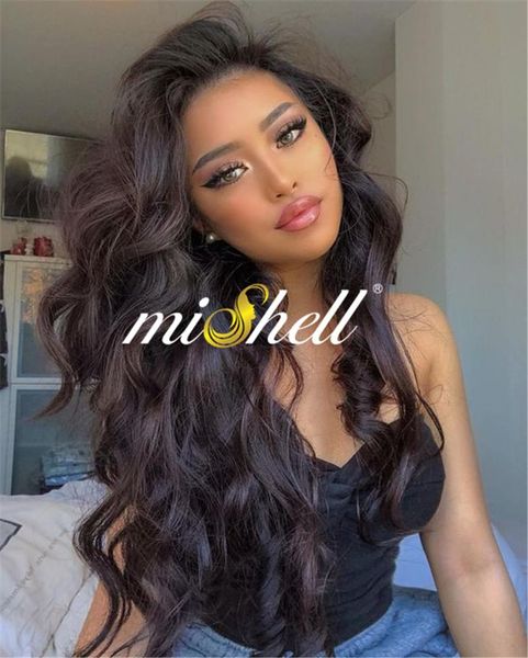 lace wigs mishell remy body wave 13x4 front 26 28 30 inch pre plucked with baby hair brazilian human frnotal, Black;brown
lace wigs mishell remy body wave 13x4 front 26 28 30 inch pre plucked with baby hair brazilian human frnotal, Black;brown