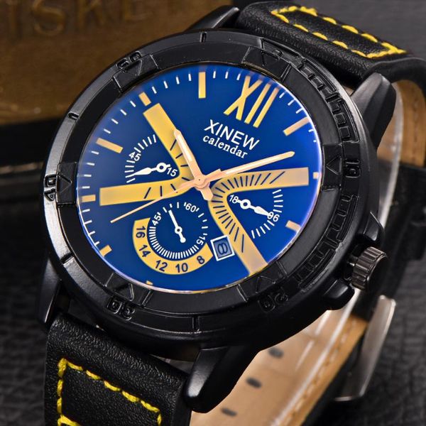wristwatches mens watches men leather band business quartz man date watch erkek saat montres de marque luxe, Slivery;brown
wristwatches mens watches men leather band business quartz man date watch erkek saat montres de marque luxe, Slivery;brown