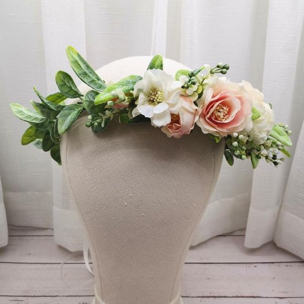 hair accessories bride wedding flowers crown festival headband women headdress floral garlands flower headwear, Slivery;white
hair accessories bride wedding flowers crown festival headband women headdress floral garlands flower headwear, Slivery;white