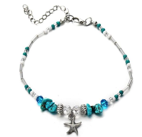 anklets 3 styles fashion bohemian imitation pearls starfish charms bead bracelets for women summer foot chain shell jewelry gift, Red;blue
anklets 3 styles fashion bohemian imitation pearls starfish charms bead bracelets for women summer foot chain shell jewelry gift, Red;blue