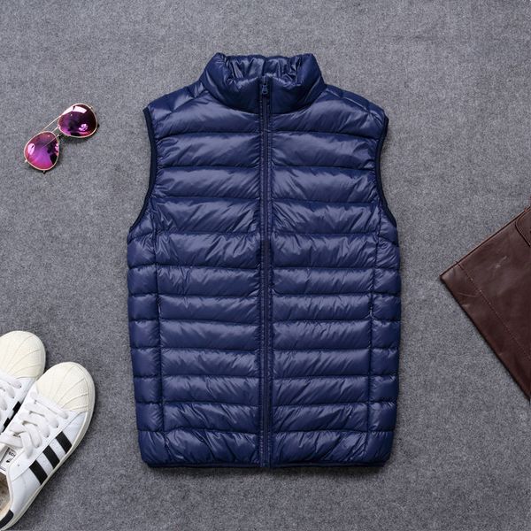 down vest jacket, Black;white
down vest jacket, Black;white