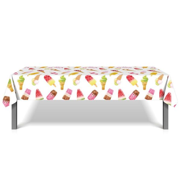party decoration 130*220cm summer ice cream disposable happy birthday favor tablecloth kids baby shower tablecover
party decoration 130*220cm summer ice cream disposable happy birthday favor tablecloth kids baby shower tablecover