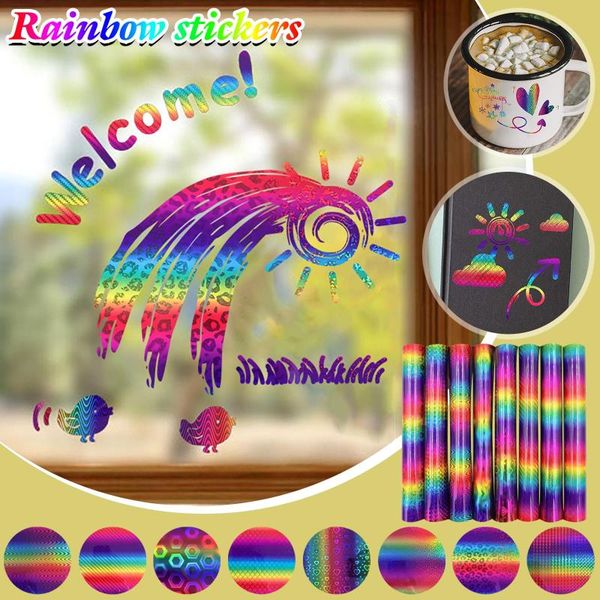 gift wrap vintage rainbow self-adhesive cup sticker car wall decor home customized diy printing stickers
gift wrap vintage rainbow self-adhesive cup sticker car wall decor home customized diy printing stickers