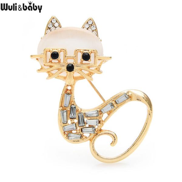 pins, brooches wuli&baby opal wear glasses cat women men rhinestone long tail pets animal office casual brooch pins gifts, Gray
pins, brooches wuli&baby opal wear glasses cat women men rhinestone long tail pets animal office casual brooch pins gifts, Gray