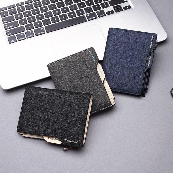 wallets wallet men denim purse holder coin leisure driver license zipper fashion, Red;black
wallets wallet men denim purse holder coin leisure driver license zipper fashion, Red;black
