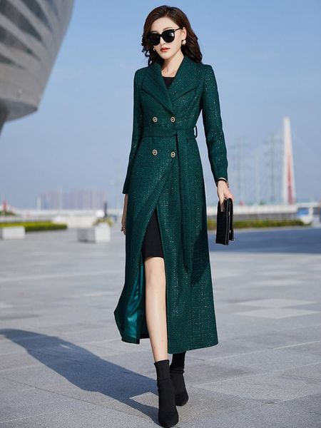 women's wool & blends woman long coat fashion korean preppy style retro versatile windbreaker casual warm woolen oversize 2021 women, Black
women's wool & blends woman long coat fashion korean preppy style retro versatile windbreaker casual warm woolen oversize 2021 women, Black
