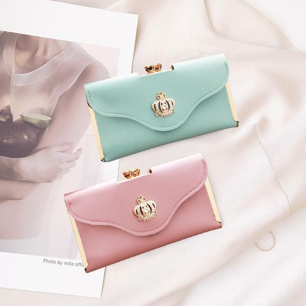 purse 2021 women's wallet long fashion hand bag buckle card female wallets multifunction women, White
purse 2021 women's wallet long fashion hand bag buckle card female wallets multifunction women, White