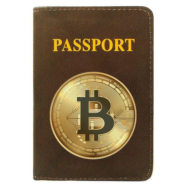 card holders classic cryptocurrency theme passport cover men women leather travel id hold case high quality, Brown;gray
card holders classic cryptocurrency theme passport cover men women leather travel id hold case high quality, Brown;gray