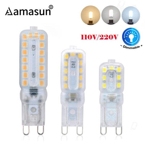 bulbs 10pcs dimmable g9 led 220v 110v 14 22 32 leds 3w 5w 7w 2835smd spotlight for replace halogen lamp chandelier ampoule luz
bulbs 10pcs dimmable g9 led 220v 110v 14 22 32 leds 3w 5w 7w 2835smd spotlight for replace halogen lamp chandelier ampoule luz