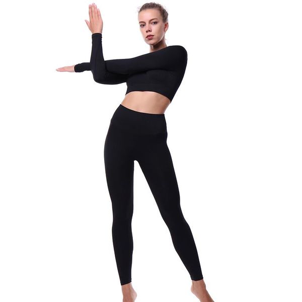 gym clothing yoga sets women sports set elastic hight waist leggings sportswear workout, White;black
gym clothing yoga sets women sports set elastic hight waist leggings sportswear workout, White;black