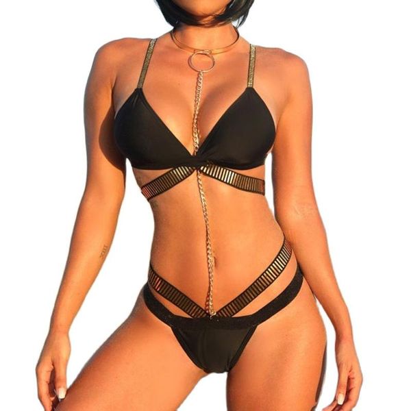 women's swimwear two piece sets women bandage bikini swimsuit brazilian cut bottom set push up black bathing suits beach wear, White;black
women's swimwear two piece sets women bandage bikini swimsuit brazilian cut bottom set push up black bathing suits beach wear, White;black