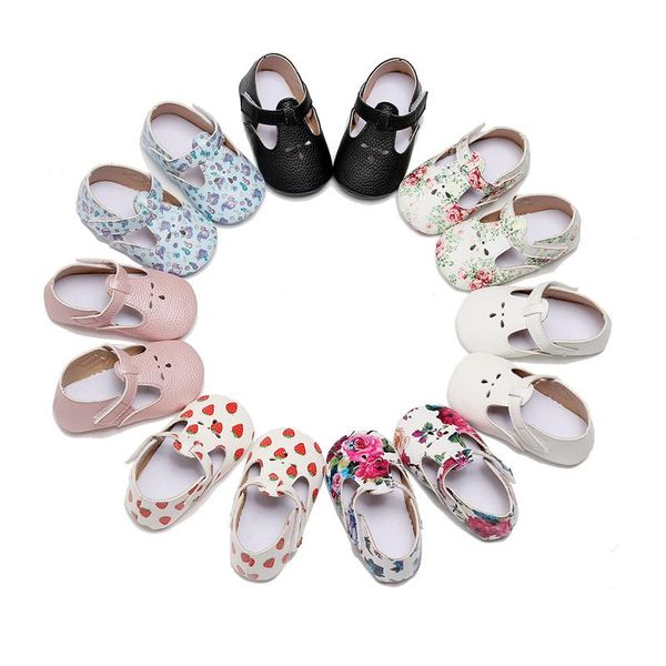 hollow t-bar pu leather baby shoes soft sole toddler non-slip flower print sneakers hook & loop newborn girls first walker shoes
hollow t-bar pu leather baby shoes soft sole toddler non-slip flower print sneakers hook & loop newborn girls first walker shoes