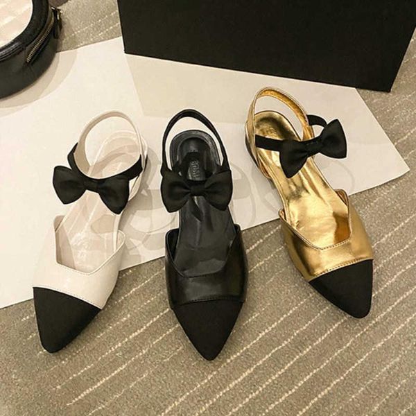 sandals small fragrance high heels bow single shoes 2021 ladies pointed thick heel women's, Black
sandals small fragrance high heels bow single shoes 2021 ladies pointed thick heel women's, Black