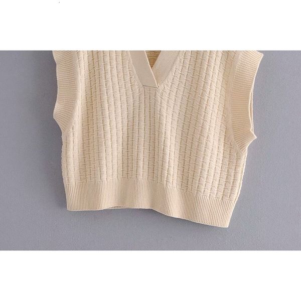 2021 new beige color women vest coat spring knit outerwear turn-down collar sweater waistcoat loss, White
2021 new beige color women vest coat spring knit outerwear turn-down collar sweater waistcoat loss, White