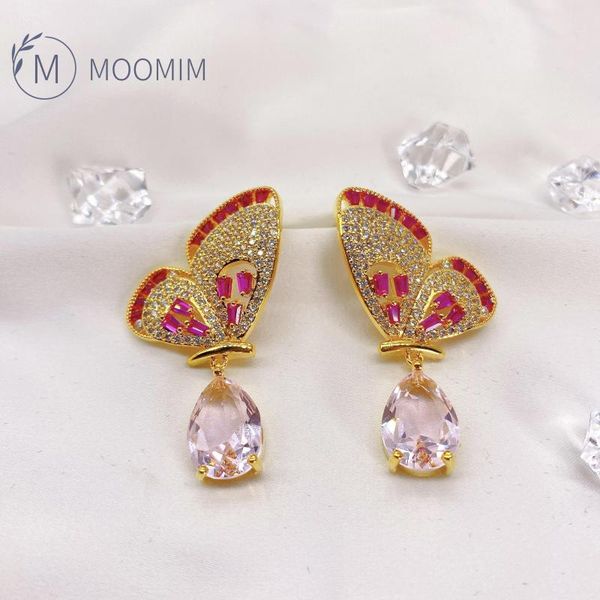 dangle & chandelier butterfly cubic zirconia earrings pink crystal baroque romantic elegant exquisite valentine day gift evening party jewel, Silver
dangle & chandelier butterfly cubic zirconia earrings pink crystal baroque romantic elegant exquisite valentine day gift evening party jewel, Silver