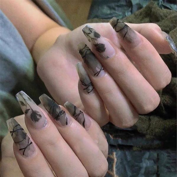 nail gel fake nails fairy mourning rose wear art stickers finished 24 with glue birthday gift, Red;pink
nail gel fake nails fairy mourning rose wear art stickers finished 24 with glue birthday gift, Red;pink