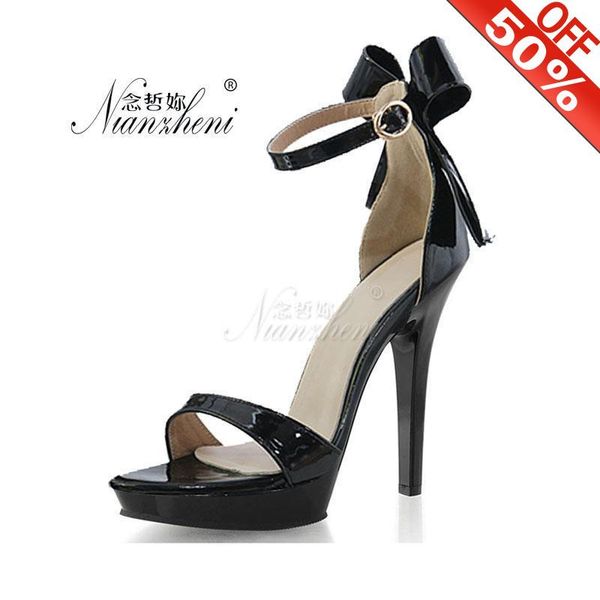 dress shoes 13cm womens fashion platform ankle strap sandals wedding party model crystal 5 inch evening bowknot high heels, Black
dress shoes 13cm womens fashion platform ankle strap sandals wedding party model crystal 5 inch evening bowknot high heels, Black