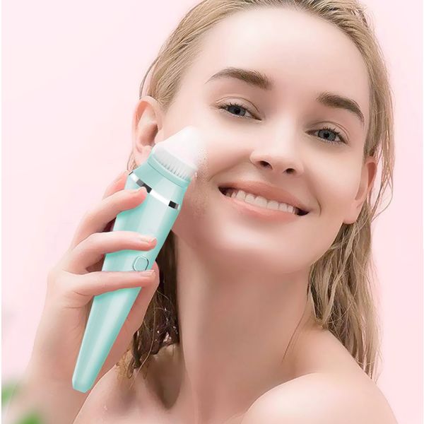4 in 1 electric face deep cleansing brush spin pore cleaner face wash machine makeup remove waterproof facial massager skin care
4 in 1 electric face deep cleansing brush spin pore cleaner face wash machine makeup remove waterproof facial massager skin care
