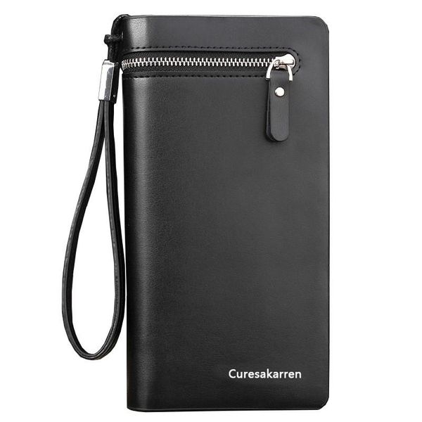 wallets 2021 men's small handbag leisure wallet long european and american clutch zipper mobile phone bag luxury design, Red;black
wallets 2021 men's small handbag leisure wallet long european and american clutch zipper mobile phone bag luxury design, Red;black