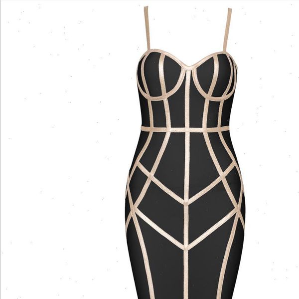 celebrity white black gold line rayon bandage dress party bodycon dress drop shipping good quality, Black;gray
celebrity white black gold line rayon bandage dress party bodycon dress drop shipping good quality, Black;gray