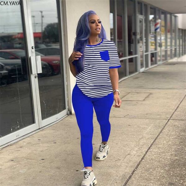 cm.yaya sport women's set striped long sleeve tee legging pants suit active wear tracksuit two piece fitness outfit 211105, White
cm.yaya sport women's set striped long sleeve tee legging pants suit active wear tracksuit two piece fitness outfit 211105, White