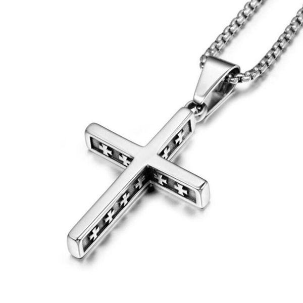pendant necklaces personality creative retro cross necklace hip hop trend party punk jewelry, Silver
pendant necklaces personality creative retro cross necklace hip hop trend party punk jewelry, Silver