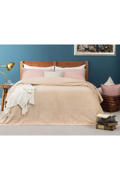 blankets madame coco emile wellsoft single double sided emboss blanket