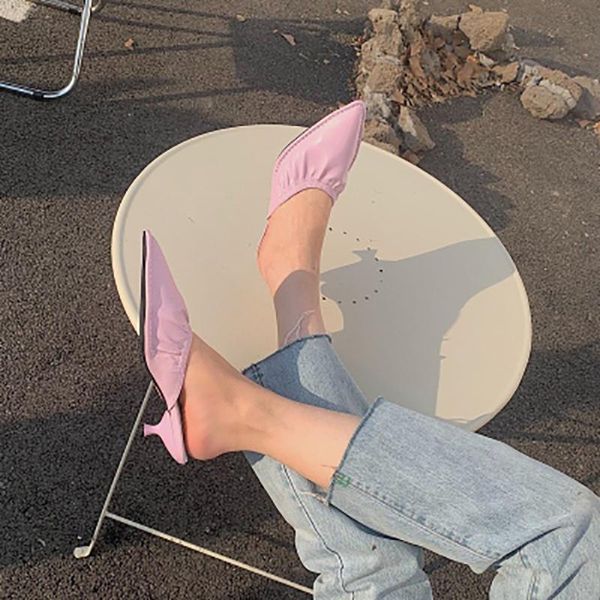 slippers pointed toe women ladies shallow slides thin low heels casual black/white/purple/pink summer mules
slippers pointed toe women ladies shallow slides thin low heels casual black/white/purple/pink summer mules