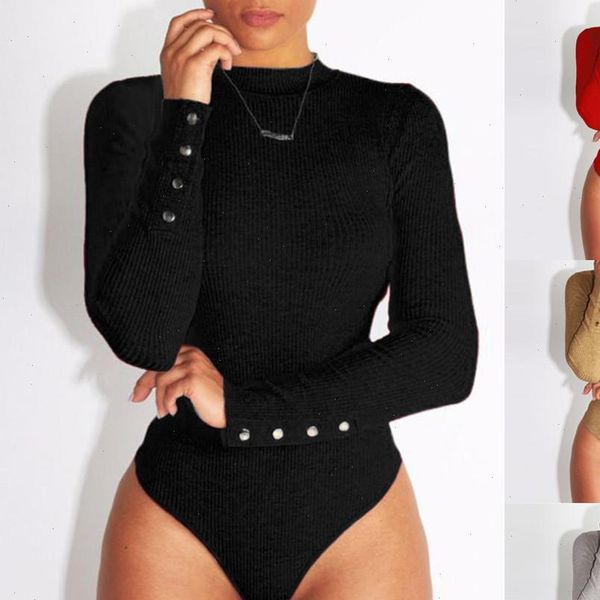 bodysuit women ladies slim stretch solid button long sleeve body bodysuits black white rompers womens jumpsuit 2021 new l20
bodysuit women ladies slim stretch solid button long sleeve body bodysuits black white rompers womens jumpsuit 2021 new l20