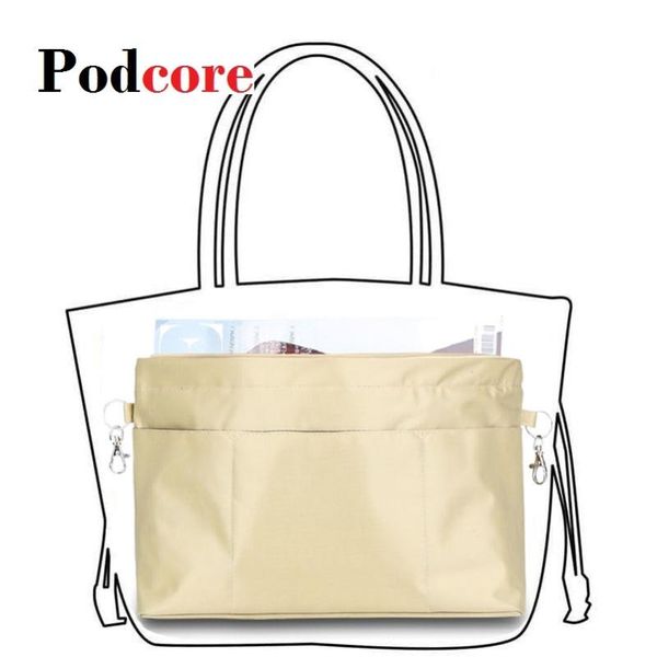 cosmetic bags & cases soft nylon bag organizer women's inner insert large handbag organiser purse organizador de bolsos organisateur sa
cosmetic bags & cases soft nylon bag organizer women's inner insert large handbag organiser purse organizador de bolsos organisateur sa