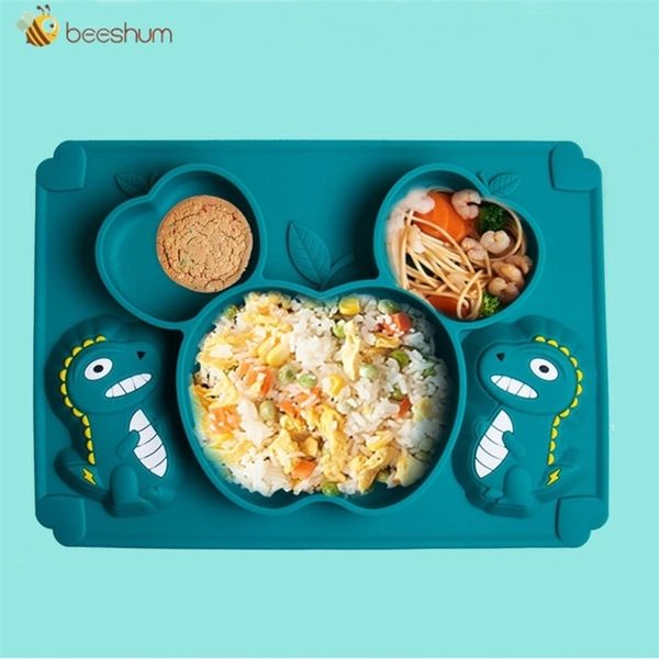beeshum plate suction cup baby full tableware of plates baby dragon type silicone children's tableware waterproof eating dishes 210226
beeshum plate suction cup baby full tableware of plates baby dragon type silicone children's tableware waterproof eating dishes 210226