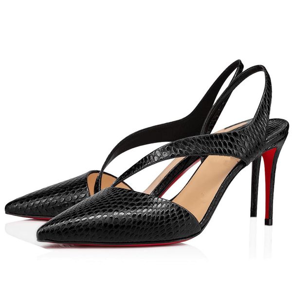 with box women shoes luxury designer brand dress shoess red bottom brandina 85mm summer sophisticated high heel pointed toes patent leather, Black
with box women shoes luxury designer brand dress shoess red bottom brandina 85mm summer sophisticated high heel pointed toes patent leather, Black