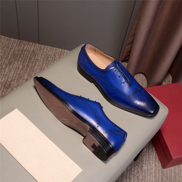 new 2020 fashion men genuine leather shoes designer dress shoes brogue pointed flat men wedding party dress shoes, Black
new 2020 fashion men genuine leather shoes designer dress shoes brogue pointed flat men wedding party dress shoes, Black