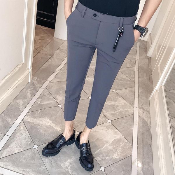 2021 new formal business trousers for men fitting pants with ankle length men's clothing all game 34-28 8w71, Black
2021 new formal business trousers for men fitting pants with ankle length men's clothing all game 34-28 8w71, Black