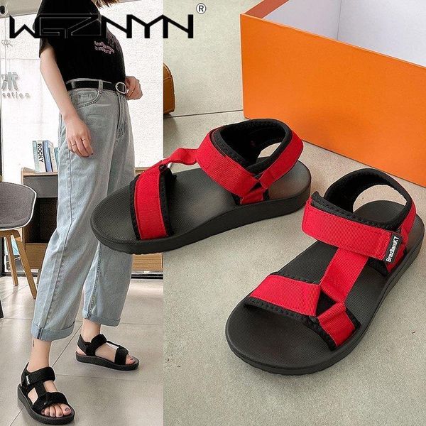 sandals wgznyn 2021 fashion brand women summer woman comfortable soft ladies flat sandalias plus size, Black
sandals wgznyn 2021 fashion brand women summer woman comfortable soft ladies flat sandalias plus size, Black
