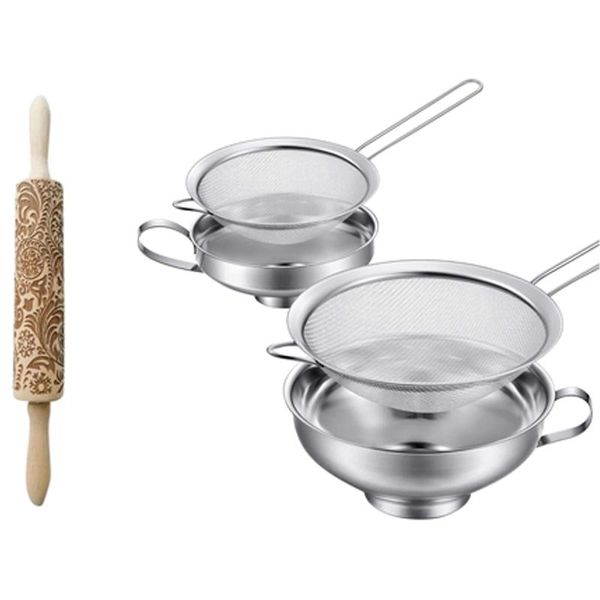 rolling pins & pastry boards 1x pattern printing pin engraving embossed biscuit dough stick kneading tool 4x stainless steel funnel
rolling pins & pastry boards 1x pattern printing pin engraving embossed biscuit dough stick kneading tool 4x stainless steel funnel