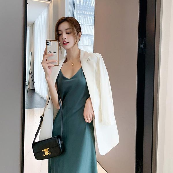 women's suits & blazers fat sister mm thin suit large size women's summer dress korean version slim seven sleeve coat 80136, White;black
women's suits & blazers fat sister mm thin suit large size women's summer dress korean version slim seven sleeve coat 80136, White;black