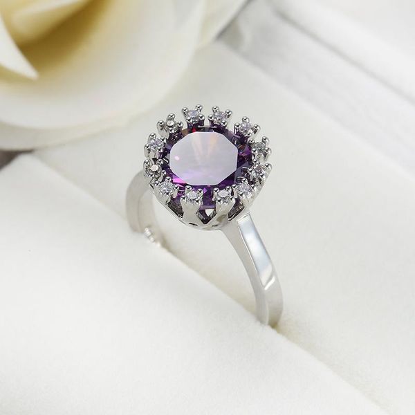 wedding rings 2021 shinning purple crystal white gold filled ring jewelry from austria cz for women bague luxury flower, Slivery;golden
wedding rings 2021 shinning purple crystal white gold filled ring jewelry from austria cz for women bague luxury flower, Slivery;golden