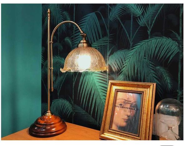 table lamp american retro nostalgia old shanghai french guest restaurant bedroom bedside glass flower imitation copper table lam
table lamp american retro nostalgia old shanghai french guest restaurant bedroom bedside glass flower imitation copper table lam