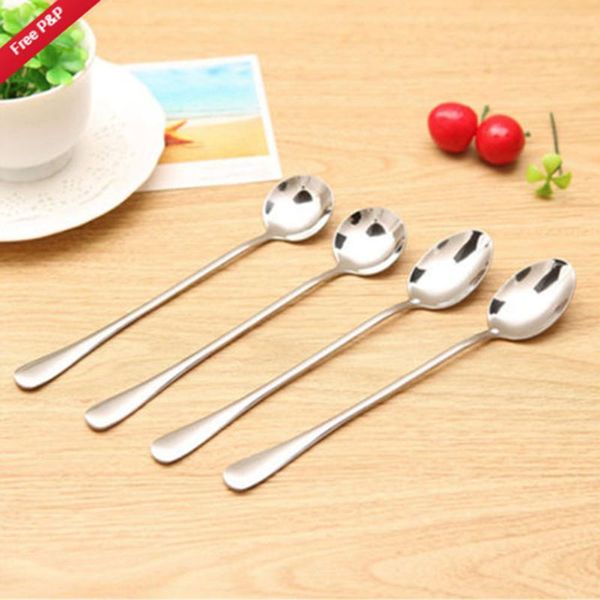 spoons 1pcs long handled stainless steel coffee spoon ice cream dessert tea soup useful household kitchen gadgets tools
spoons 1pcs long handled stainless steel coffee spoon ice cream dessert tea soup useful household kitchen gadgets tools