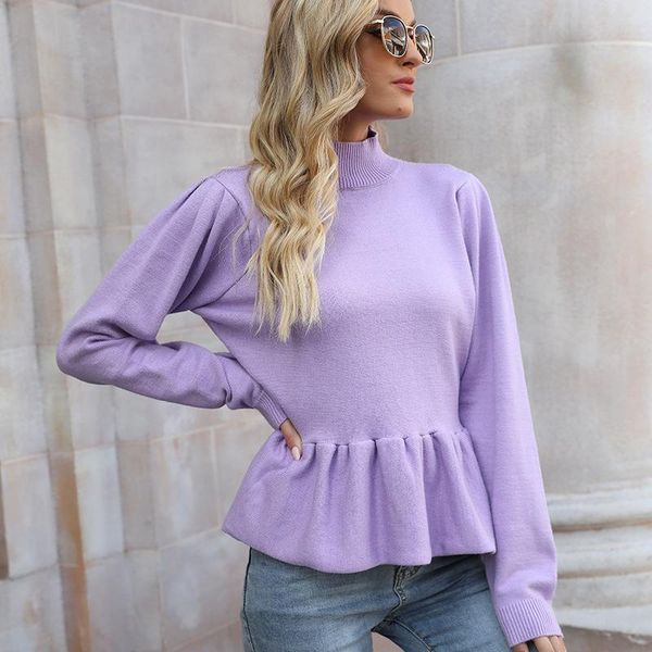 women's sweaters 2021 long sleeve knitted sweater close-fitting cute soft waist warm fashion all-match skirt pullover, White;black
women's sweaters 2021 long sleeve knitted sweater close-fitting cute soft waist warm fashion all-match skirt pullover, White;black