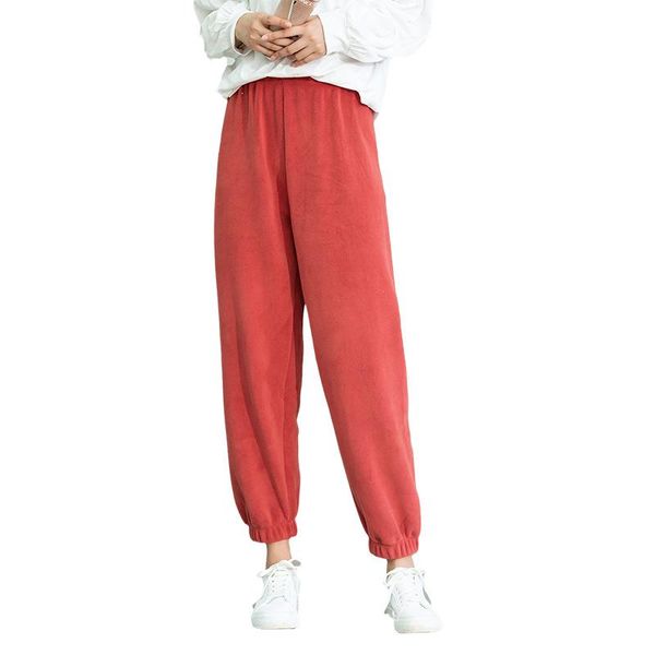 women's sleepwear women pajamas pants for autumn and winter plus velvet thick coral fleece trousers warm flannel home loose, Black;red
women's sleepwear women pajamas pants for autumn and winter plus velvet thick coral fleece trousers warm flannel home loose, Black;red