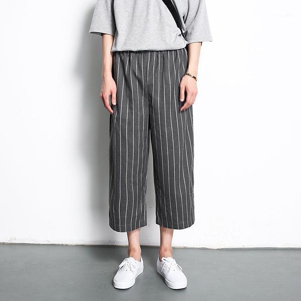 men's pants m-xxxl 2021 men clothing fashion dj spring summer vintage all-match loose trousers stripe black wide leg singer costumes
men's pants m-xxxl 2021 men clothing fashion dj spring summer vintage all-match loose trousers stripe black wide leg singer costumes
