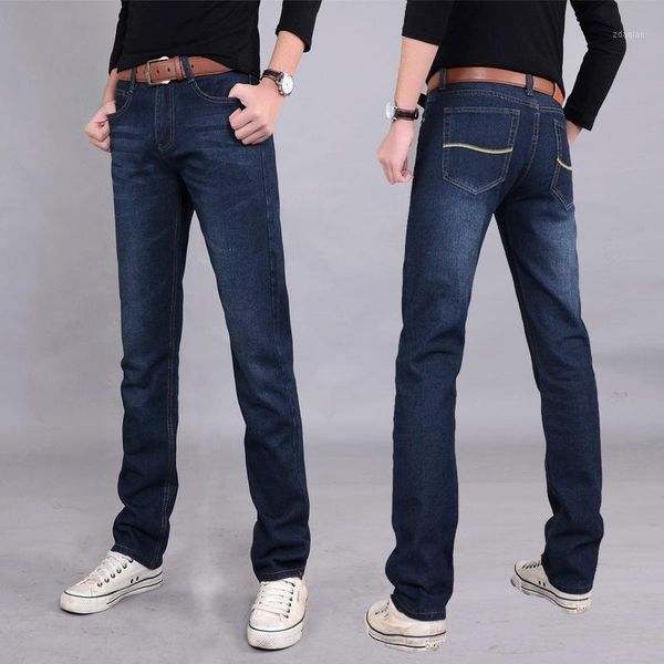 men's jeans fashion stretch straight business casual classic loose denim trousers 2021 spring and summer male brand pants, Blue
men's jeans fashion stretch straight business casual classic loose denim trousers 2021 spring and summer male brand pants, Blue