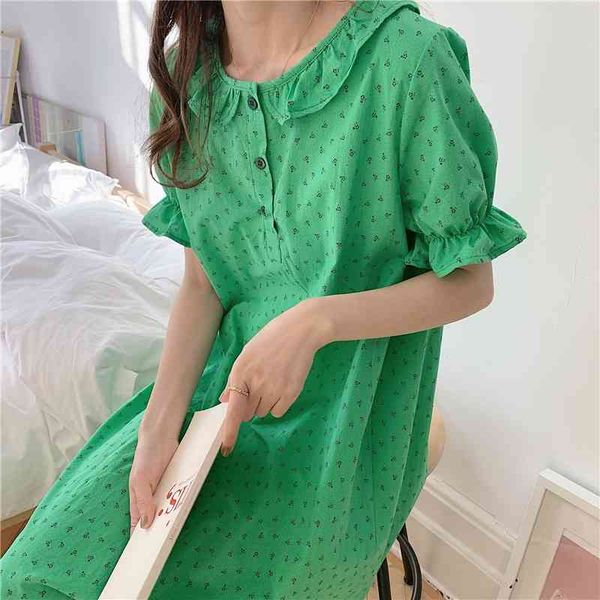 women's sleepwear loose night summer printing comfortable cotton chic sweet princess casual homewear pajamas fiyv, Black;red
women's sleepwear loose night summer printing comfortable cotton chic sweet princess casual homewear pajamas fiyv, Black;red