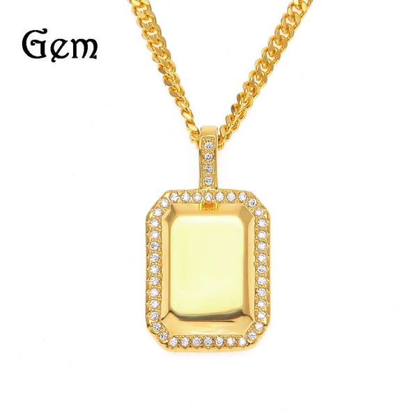 micro inlaid zircon glossy army pendant hip hop fashion men's jewelry, Silver
micro inlaid zircon glossy army pendant hip hop fashion men's jewelry, Silver