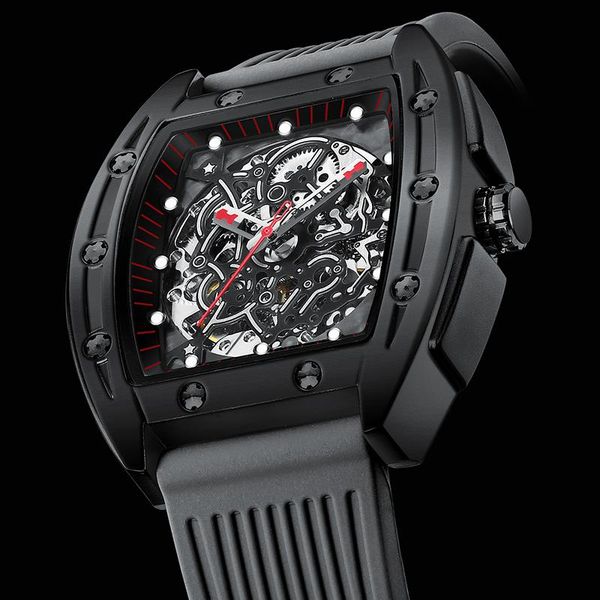 wristwatches ailang high-end men's automatic mechanical watch business hollow luminous sports wristwatch fashion tonneau silicone man r, Slivery;brown
wristwatches ailang high-end men's automatic mechanical watch business hollow luminous sports wristwatch fashion tonneau silicone man r, Slivery;brown