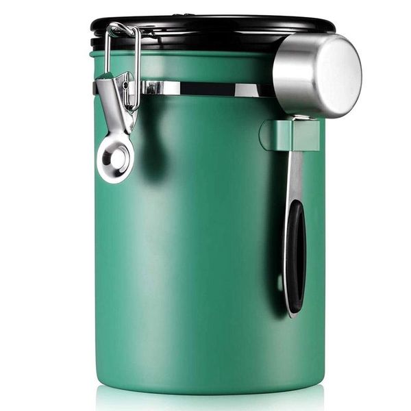 storage bottles & jars coffee container -stainless steel airtight canisters kitchen jar for beans/tea/sugar/cookie 1.8l
storage bottles & jars coffee container -stainless steel airtight canisters kitchen jar for beans/tea/sugar/cookie 1.8l