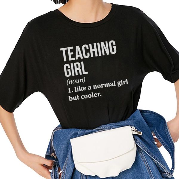 women's t-shirt funny i' a teacher teaching girl cooler harajuku t shirt women tee femme casual short sleeve woman tshirts, White
women's t-shirt funny i' a teacher teaching girl cooler harajuku t shirt women tee femme casual short sleeve woman tshirts, White